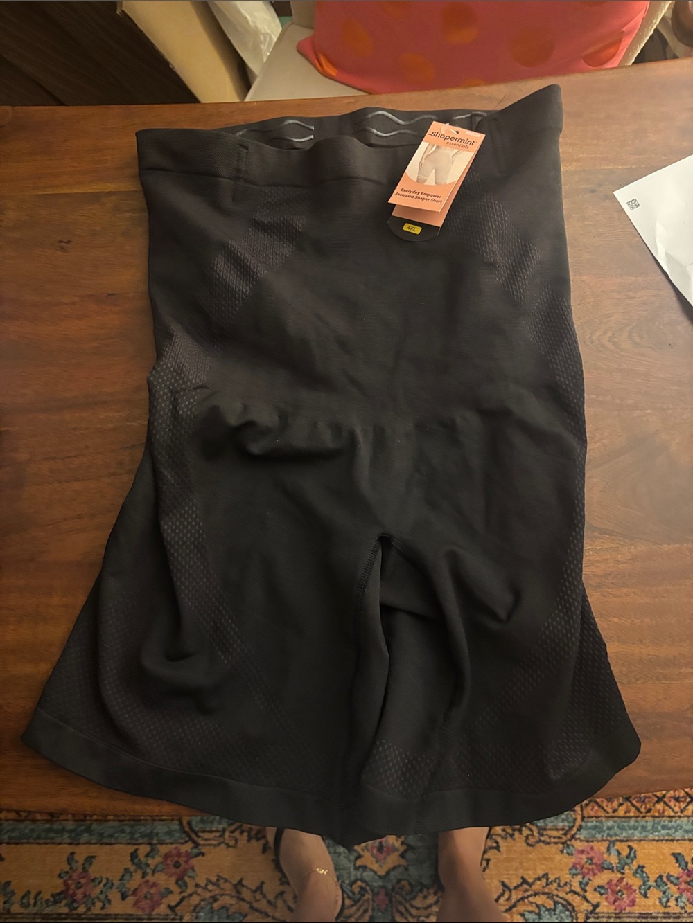 Shapermint Black High-Waist Shaping Skirt